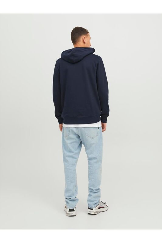 JCODUST SWEAT HOOD SN Erkek Mavi Sweatshirt - 12240214