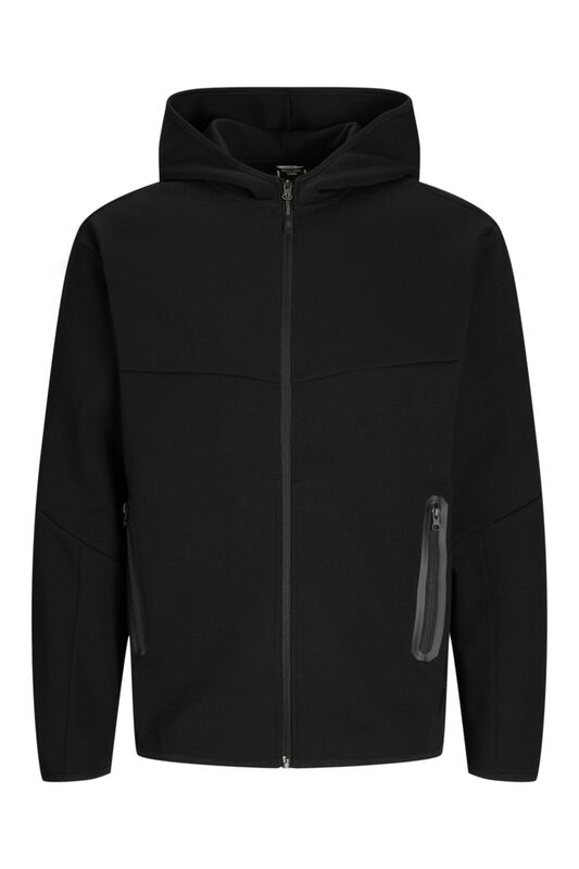 JCOFUSION SWEAT ZIP HOOD NOOS Erkek Siyah Sweatshirt - 12260150