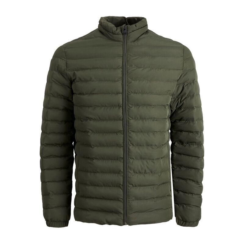 Jack & Jones - Jjerecycle Puffer Collar Noos Erkek Yeşil Mont - 12211129