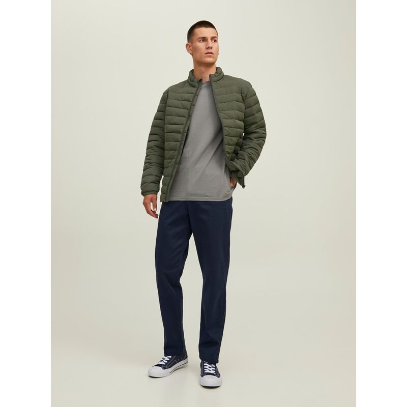 Jjerecycle Puffer Collar Noos Erkek Yeşil Mont - 12211129