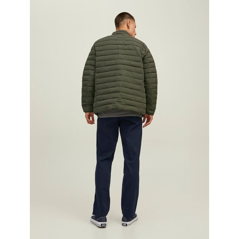 Jjerecycle Puffer Collar Noos Erkek Yeşil Mont - 12211129