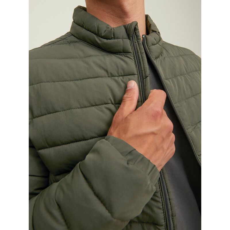 Jjerecycle Puffer Collar Noos Erkek Yeşil Mont - 12211129