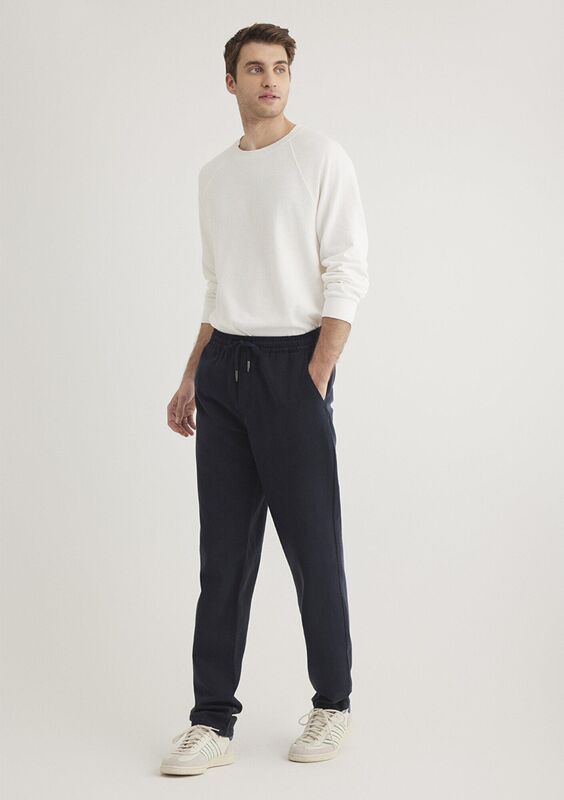 JOGGER PANTOLON Erkek Koyu Mavi Pantolon - M0010168
