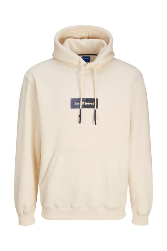 JORBRONX RECTANGLE SWEAT HOOD Erkek Beyaz Sweatshirt - 12262428