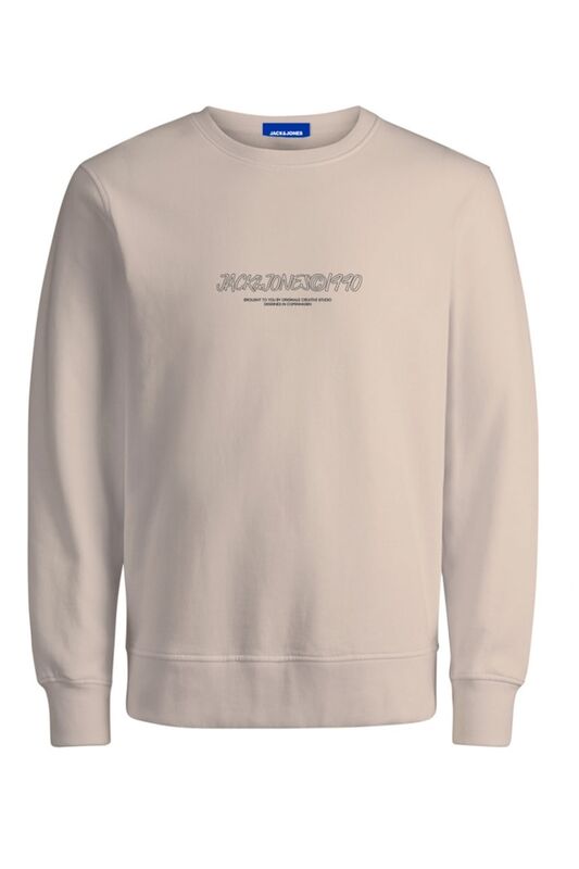 JORBRONX SWEAT CREW FST Erkek Beyaz Sweatshirt - 12266942