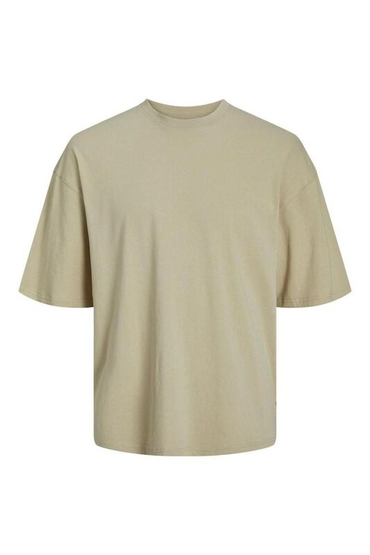 Jack & Jones - JORGRAND OVERSIZE TEE SS CREW NECK BLK Erkek Fields Of Rye T-Shirt - 12253993