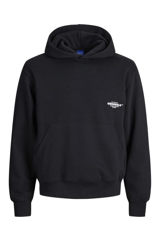 JORVERMONT CHEST SWEAT HOOD Erkek Siyah Sweatshirt - 12262869