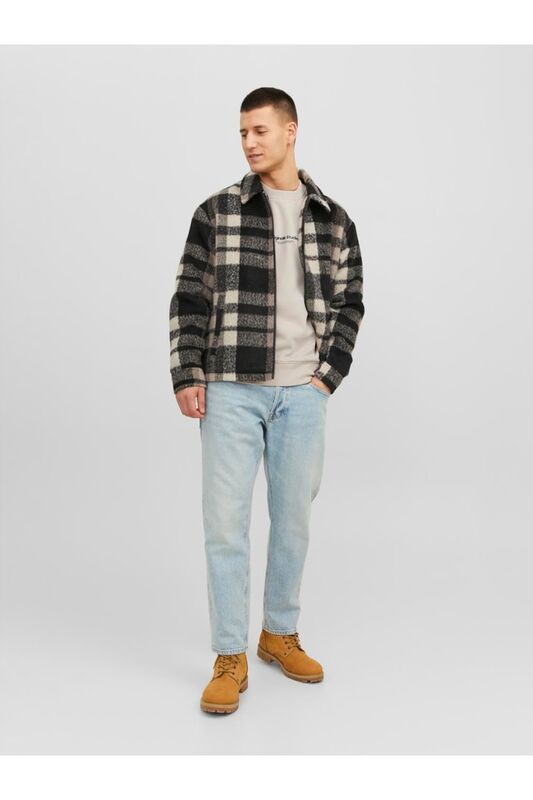 JORVESTERBRO SWEAT CREW NECK NOOS Erkek Bej Sweatshirt - 12241694