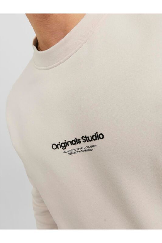 JORVESTERBRO SWEAT CREW NECK NOOS Erkek Bej Sweatshirt - 12241694
