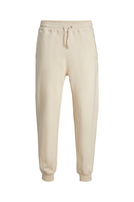 Jack & Jones - JPSTKANE JJFREDERIKSBERG SWEATPANTS GMS Erkek Beyaz Eşofman Altı - 12263023