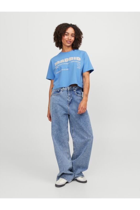 JXJODA SOFT RLX SS TEE JRS Erkek Mavi T-Shirt - 12244372