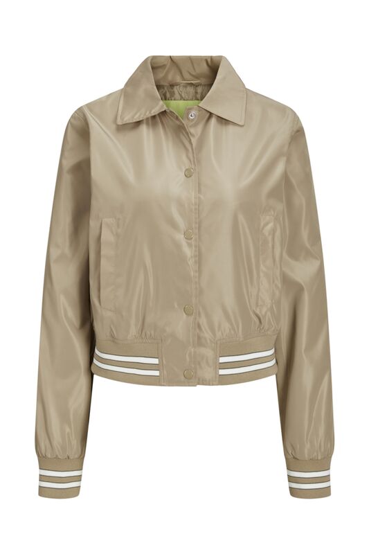 JJXX - JXOPAL VARSITY BOMBER OTW Kadın Bej Mont - 12248534