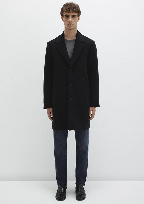 KABAN Erkek Siyah Kaban - M0110679