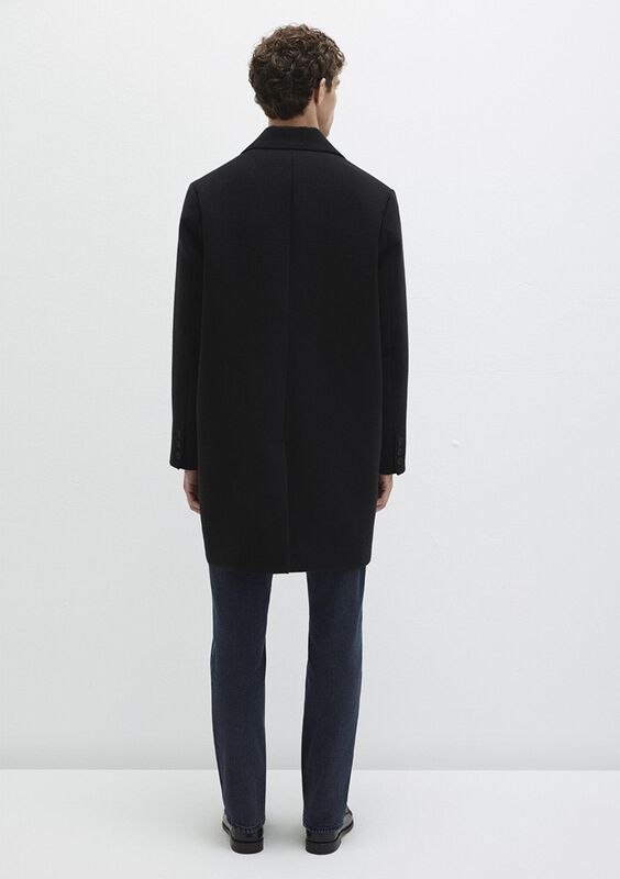 KABAN Erkek Siyah Kaban - M0110679