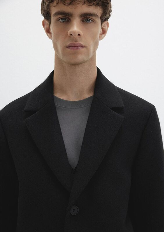 KABAN Erkek Siyah Kaban - M0110679