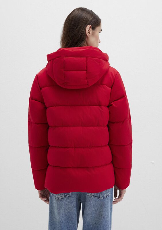 KAPİŞONLU CEKET Kadın Kırmızı Ceket - M1110704