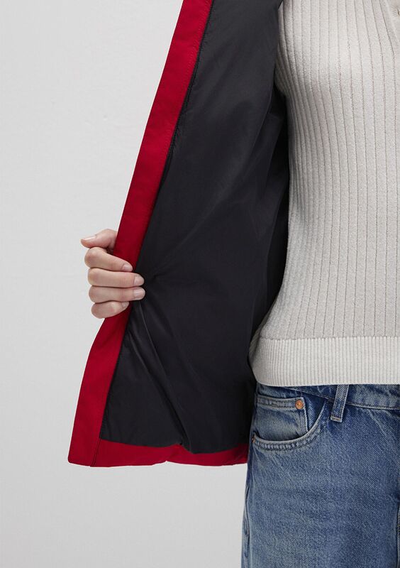 KAPİŞONLU CEKET Kadın Kırmızı Ceket - M1110704