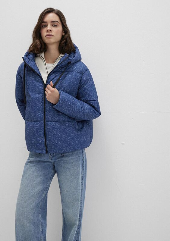 KAPİŞONLU CEKET Kadın Lacivert Ceket - M1110706