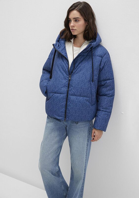 KAPİŞONLU CEKET Kadın Lacivert Ceket - M1110706