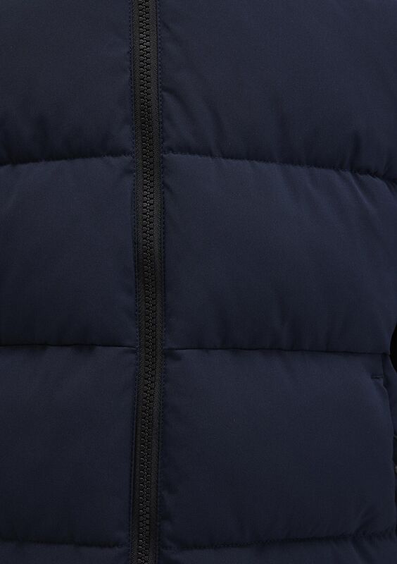 KAPİŞONLU CEKET Kadın Mavi Ceket - M1110704