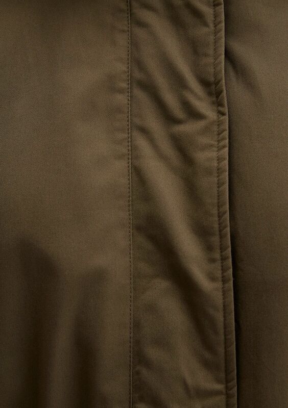 KAPİŞONLU PARKA Kadın Yeşil Parka - M1110786