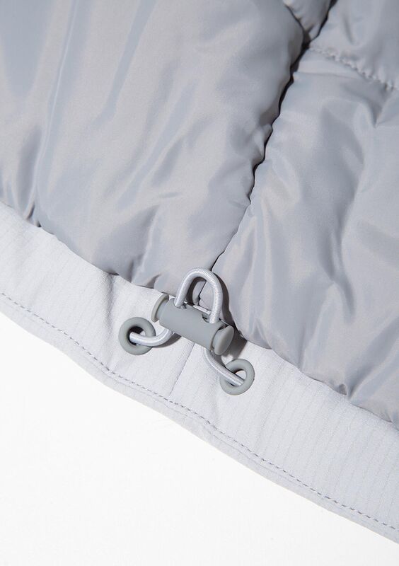 KAPÜŞONLU CEKET Erkek Gri Ceket - M0110615