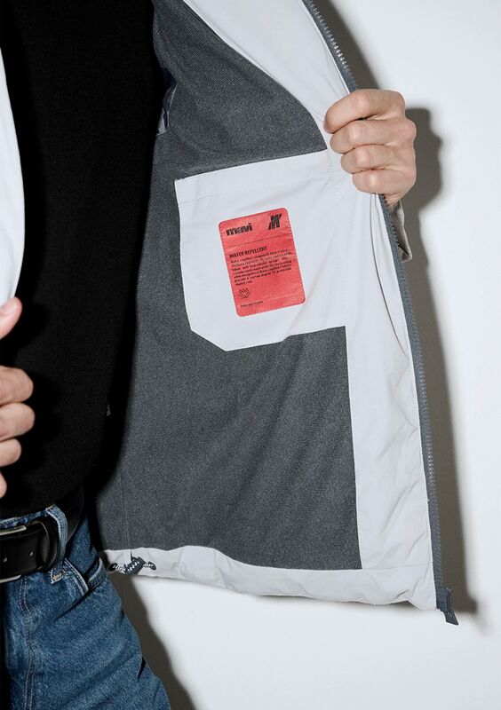 KAPÜŞONLU CEKET Erkek Gri Dış Giyim - M0110463