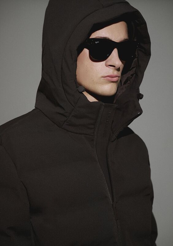 KAPÜŞONLU CEKET Erkek Kahverengi Ceket - M0110652