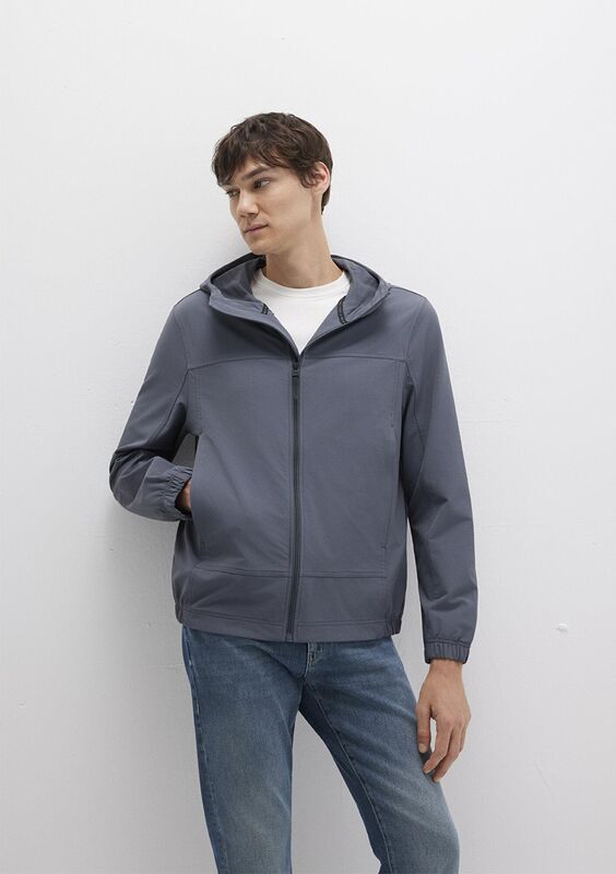 KAPÜŞONLU CEKET Erkek Koyu Mavi Ceket - M0110643