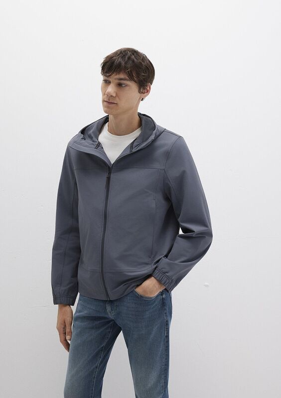 KAPÜŞONLU CEKET Erkek Koyu Mavi Ceket - M0110643
