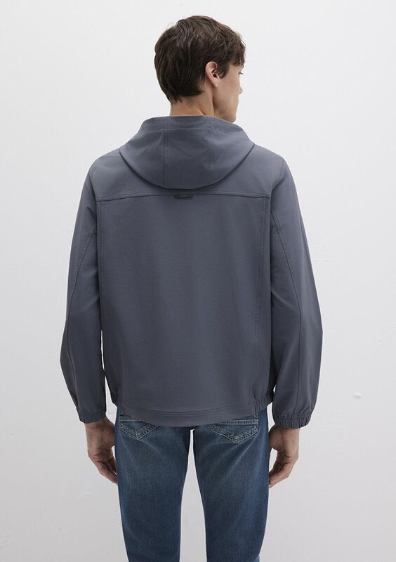 KAPÜŞONLU CEKET Erkek Koyu Mavi Ceket - M0110643