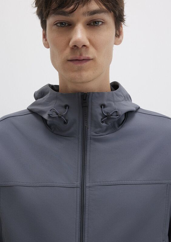 KAPÜŞONLU CEKET Erkek Koyu Mavi Ceket - M0110643