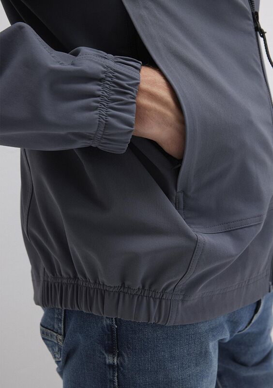 KAPÜŞONLU CEKET Erkek Koyu Mavi Ceket - M0110643