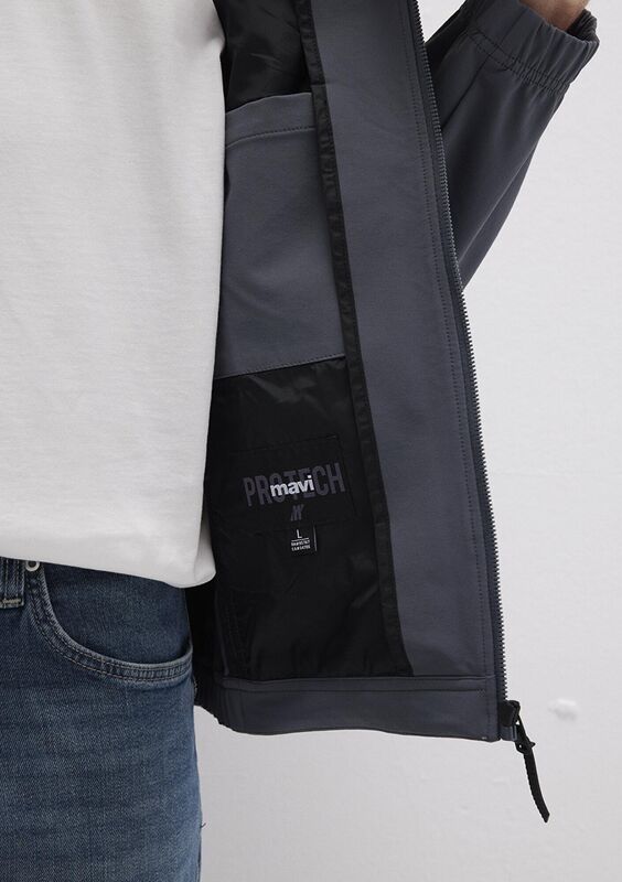 KAPÜŞONLU CEKET Erkek Koyu Mavi Ceket - M0110643