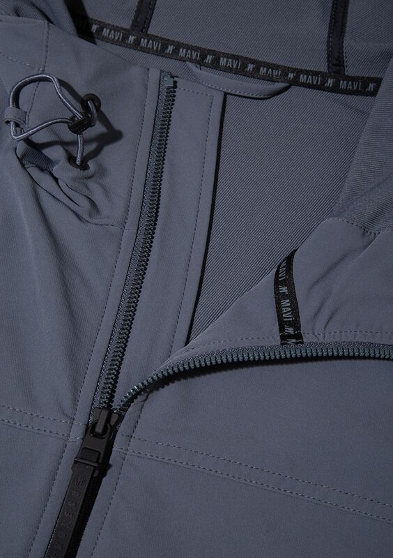 KAPÜŞONLU CEKET Erkek Koyu Mavi Ceket - M0110643
