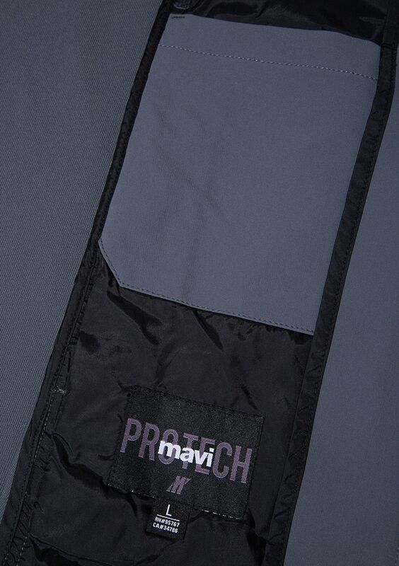 KAPÜŞONLU CEKET Erkek Koyu Mavi Ceket - M0110643