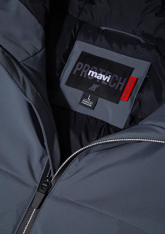 KAPÜŞONLU CEKET Erkek Koyu Mavi Ceket - M0110663