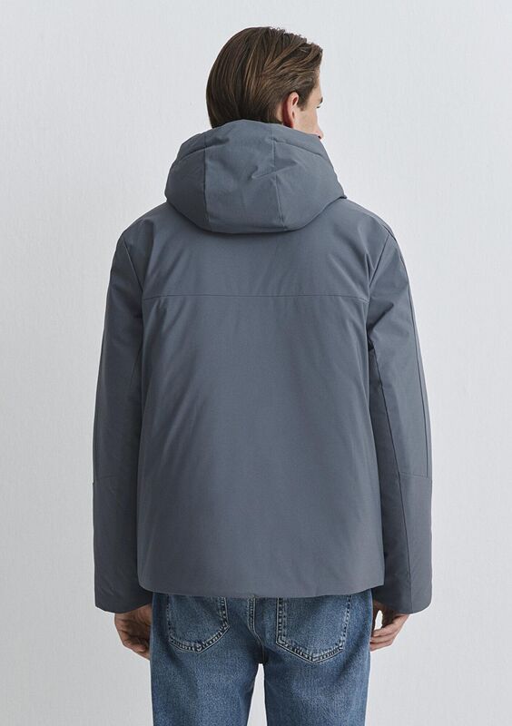 KAPÜŞONLU CEKET Erkek Koyu Mavi Ceket - M0110663