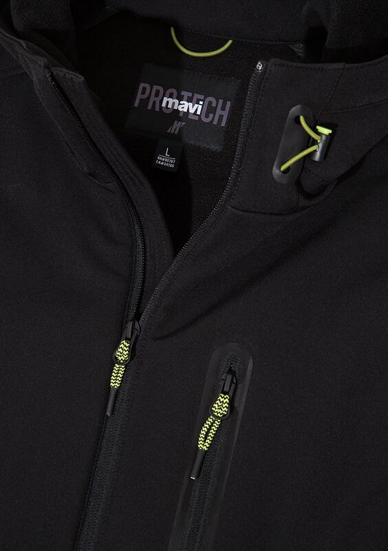 KAPÜŞONLU CEKET Erkek Siyah Ceket - M0110264