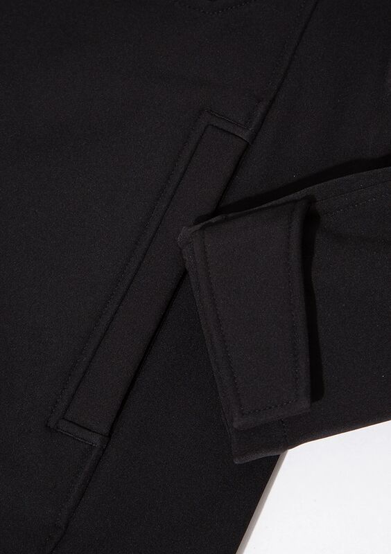 KAPÜŞONLU CEKET Erkek Siyah Ceket - M0110264