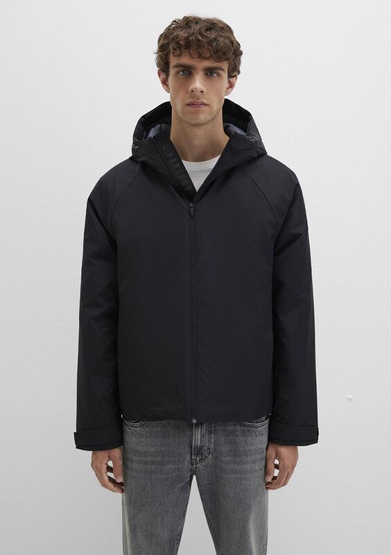 KAPÜŞONLU CEKET Erkek Siyah Ceket - M0110615
