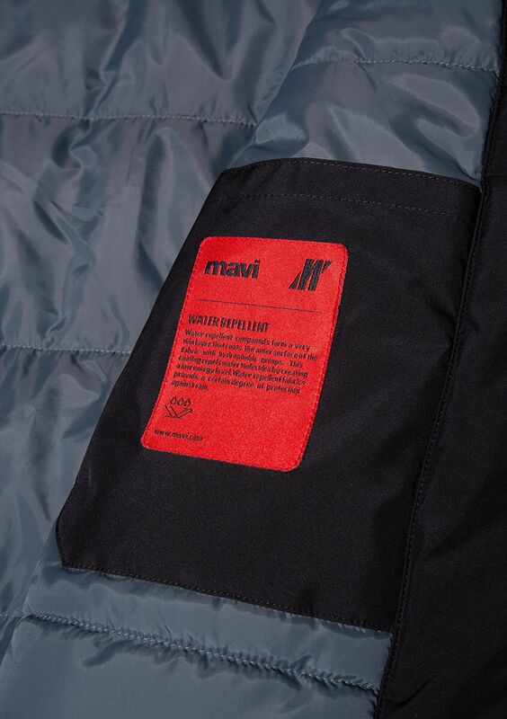 KAPÜŞONLU CEKET Erkek Siyah Ceket - M0110615