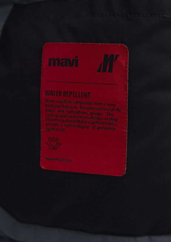 KAPÜŞONLU CEKET Erkek Siyah Ceket - M0110615