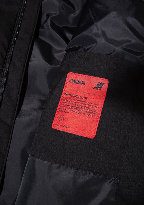 KAPÜŞONLU CEKET Erkek Siyah Ceket - M0110651