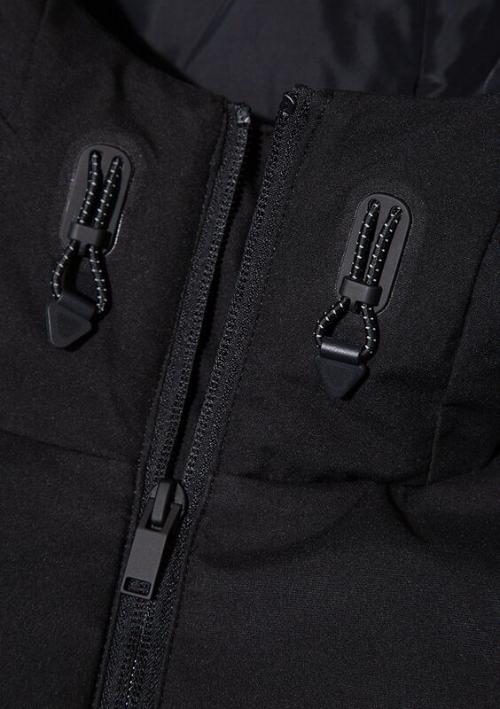 KAPÜŞONLU CEKET Erkek Siyah Ceket - M0110651