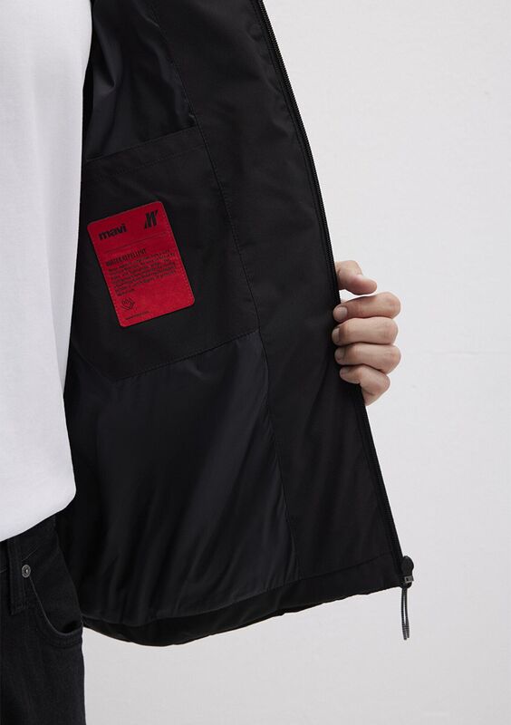 KAPÜŞONLU CEKET Erkek Siyah Ceket - M0110675