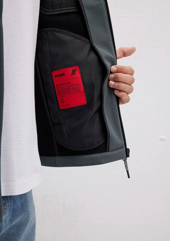 KAPÜŞONLU CEKET Erkek Yeşil Ceket - M0110264