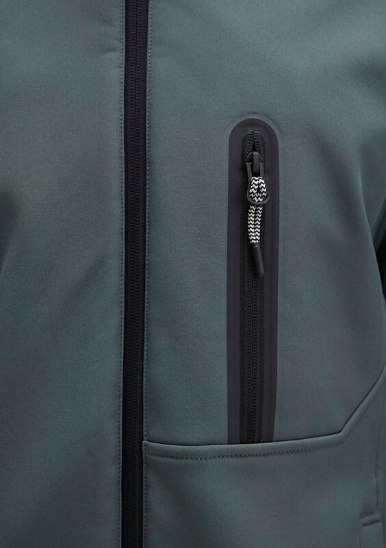 KAPÜŞONLU CEKET Erkek Yeşil Ceket - M0110264