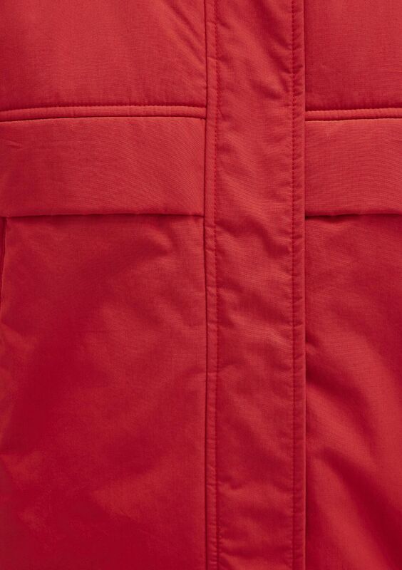 KAPUŞONLU CEKET Kadın Kırmızı Ceket - M1110348