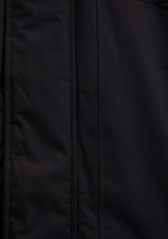 KAPÜŞONLU PARKA Erkek Siyah Parka - M0110472